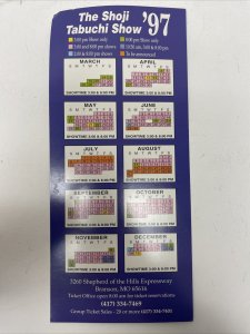 The Shoji Tabuchi Show Show Program Branson, Missouri (1997)