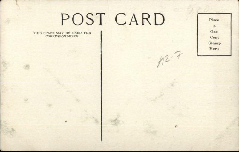 Topeka KS Santa Fe RR Railroad Train Shops Interior c1910 Postcard