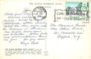 The Castle Harbour Hotel Hamilton Bermuda Postcard