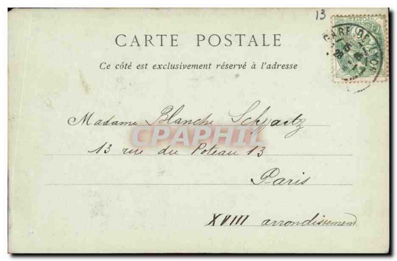 Old Postcard Marseille La Cathedrale