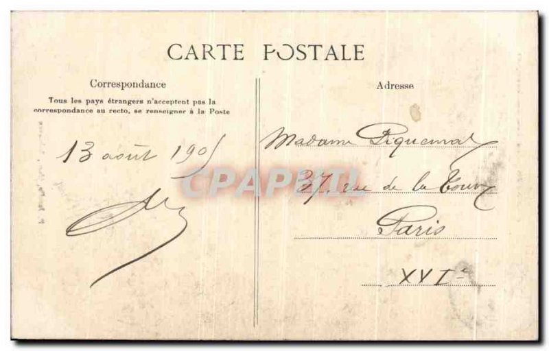 Old Postcard Robinson Tower Saint Jacques