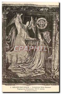 Old Postcard Aix en Provence Cathedrale Saint Sauveur Flemish tapestries XVI ...