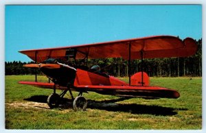 SANTEE, SC South Carolina ~Antique Air Museum WACO- 9 BIPLANE c1960s Postcard