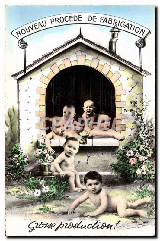 Old Postcard Fancy Bebe Children