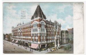 Opera House Theater Block Denver Colorado 1911 postcard