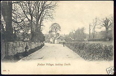 sussex, FINDON VILLAGE nr Worthing, Street Scene (1910)