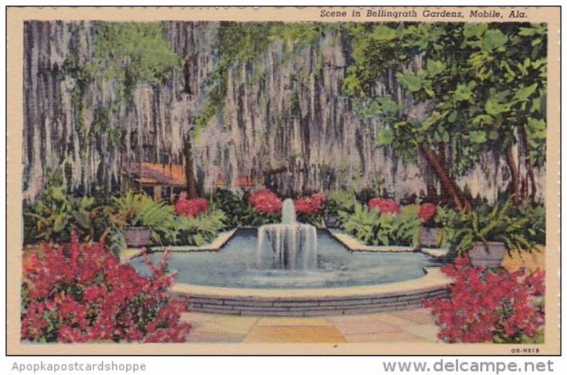 Alabama Mobile Scene In Bellingrath Gardens