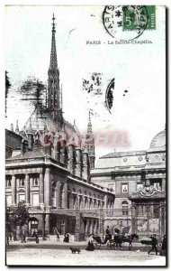 Old Postcard Paris La Sainte Chapelle