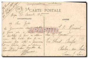 Old Postcard From Bossuet Dijon Monument At I & # 39Eglise Saint Benigne