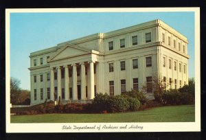 Montgomery, Alabama/AL Postcard,State Department of Archives