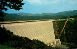 North Carolina Fontana Dam and Powerhouse