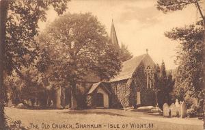 BR67776 the old church shanklin isle of wight uk