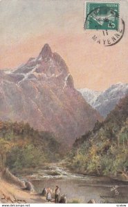 NORWAY, The Romsdalshorn, 1908; TUCK 7746