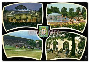 Postcard Moderne Vichy Grand Casino Hippodrome the Sporting Club Piscine Hopi...