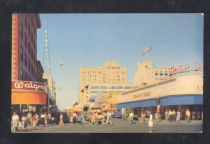 PHOENIX ARIZONA DOWNTOWN CENTRAL AVE. STREET SCENE VINTAGE POSTCARD OLD CARS