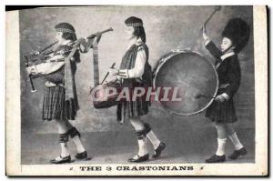 Old Postcard The 3 Crastonians