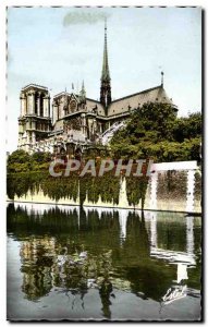 Old Postcard Paris Notre Dame