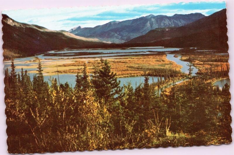 Moose Lake Headwaters of Toad River, British Columbia, Canada