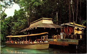 Electrically Propelled Glass Bottom Boats Florida Silver Springs FL Postcard UNP 