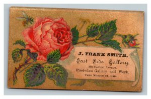 Vintage 1880's Victorian Trade Card J. Frank Smith East Side Gallery Minneapolis