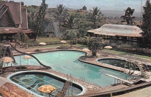 BALARA SWIMMING POOL Quezon City, Philippines c1950s Chrome Vintage Postcard