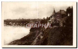 Postcard Old Saint Cast of Isle Villas