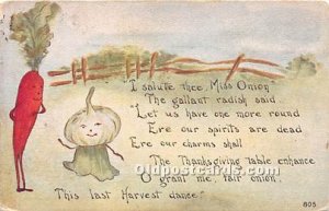 Thanksgiving Greetings 1912 