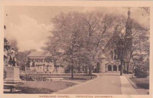 New Jersey Princeton Marquand Chapel Princeton University Albertype