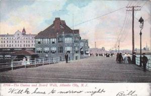 New Jersey Atlantic City The Brighton Casino and Boardwalk 1907