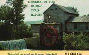 Postcard The Lord Will Give Strength Unto His People- Thinking Of You