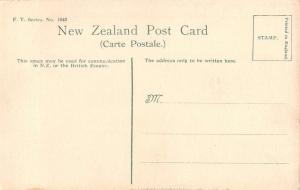 North Island New Zealand Tarawera Mountain The Four Lakes antique pc Z13519