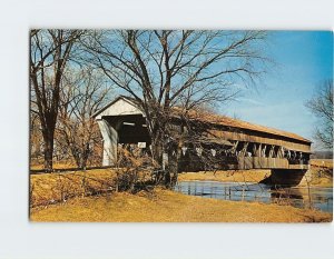 Postcard Charming Span, Covered Bridge, Big Darby Creek, Ohio