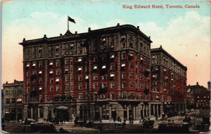 Canada King Edward Hotel Toronto Canada Vintage Postcard C042