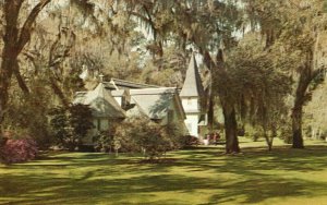 Vintage Postcard 1957 Christ Church Frederica ST. Simons Island Georgia Dexter