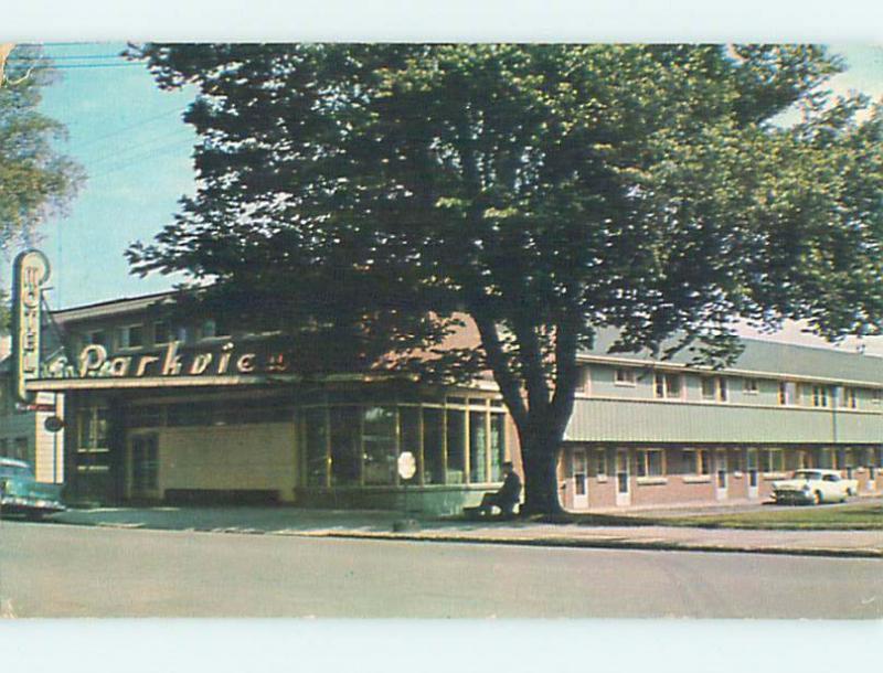 Pre-1980 PARKVIEW MOTEL Moncton NB M1668