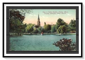 Massachusetts, Boston - Public Garden - Arlington Street Church - [MA-482]