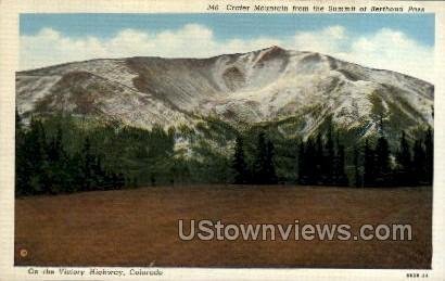 Highway Crater Mountain - Berthoud Pass, Colorado CO