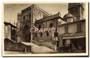 Old Postcard Avignon Eglise Saint Agricola