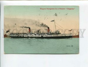 3173987 CANADA Steamer CHIPPEWA Vintage postcard