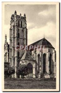 Old Postcard Brou Church Bourg Bedside