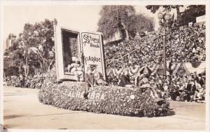 California Pasadena Parade Float Story Book Real Photo