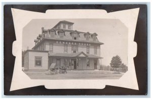 c1910's Genesee House Restaurant Hotel Buffalo New York NY RPPC Photo Postcard