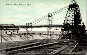 Postcard Negaunee Mine in Negaunee, Michigan~133950