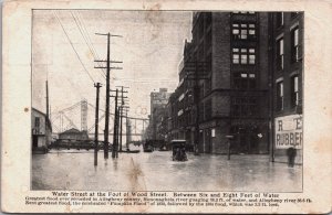 Water Street at the Foot of Wood Street Allegheny County Pittsburgh Penn C057