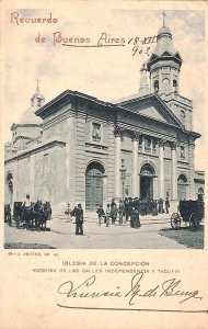 ac1463 - ARGENTINA -  Vintage Postcard - BUENOS AIRES - 1903