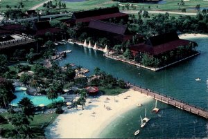 Florida Orlando Walt Disney World Polynesian Villge Resort 1987