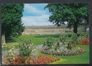 Somerset Postcard - View Towards The Royal Crescent, Bath      RR5493