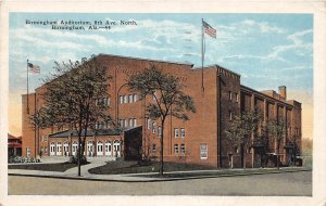 J39/ Birmingham Alabama Postcard c1910 Auditorium 8th Avenue 136