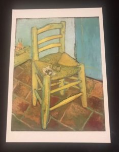 Van Gogh’s Chair Postcard from The National Gallery New VGC