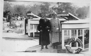 RPPC KATHLEEN SHIP SILVER SPRING OCALA FLORIDA LIFE RING PHOTO POSTCARD (1934)